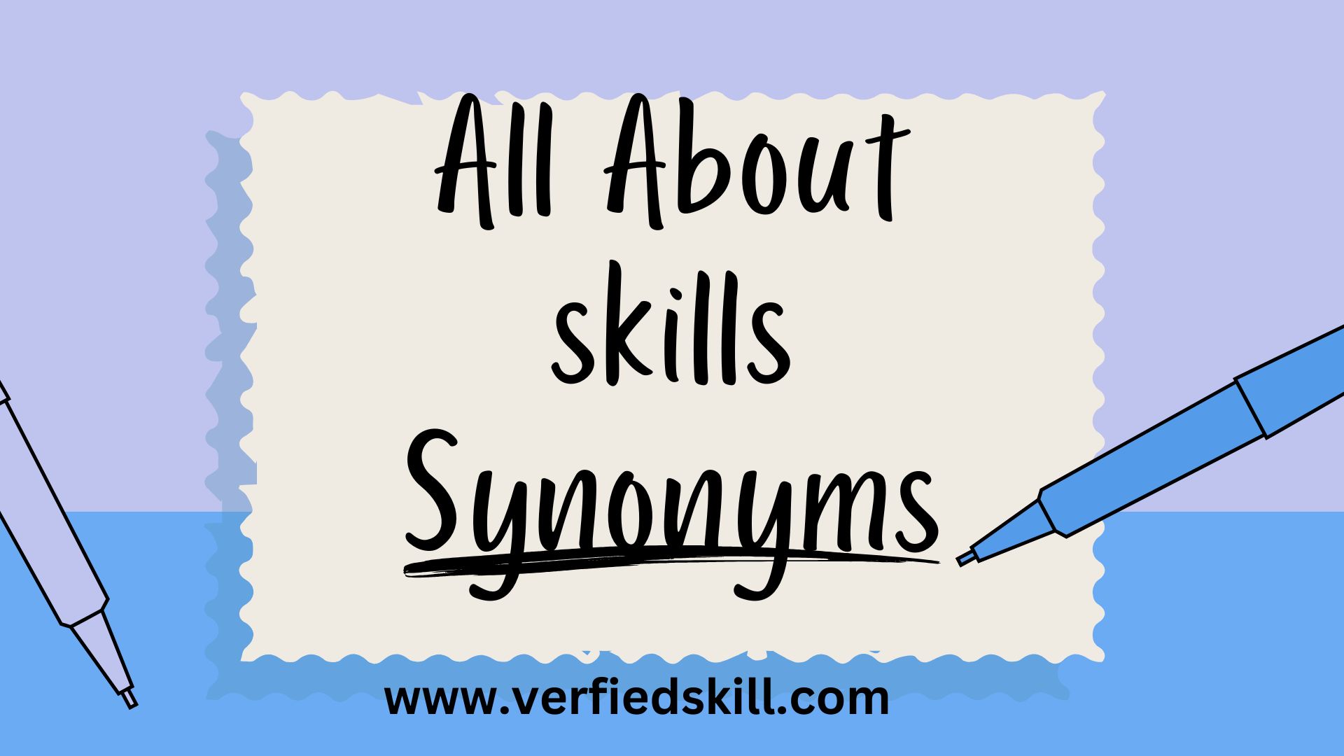 Skills Synonym