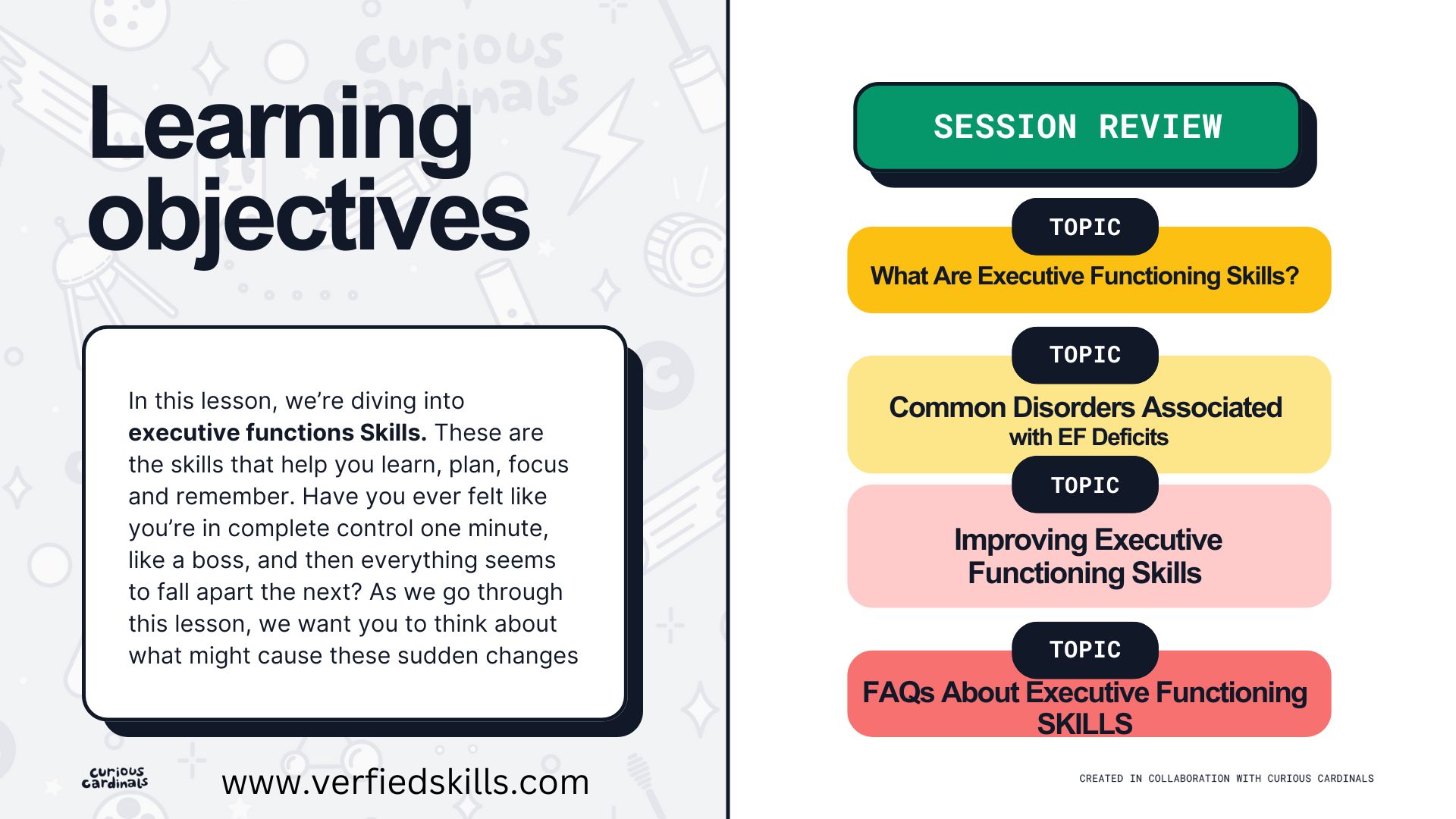 Executive Functioning Skills